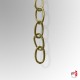Gold Picture Hanging Chain Kit, Decorative Brass Hanger Set