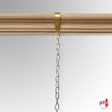 Gold Picture Hanging Chain Kit, Decorative Brass Hanger Set