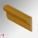 Colored Wood Picture Rail, Dado Moulding (White, Black, Silver, Red, Pink, Walnut, Gold Colors)