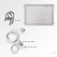 A4 LED Light Pocket, Ceiling to Floor Display Kit (Complete System)