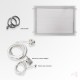 A4 LED Light Pocket, Ceiling Only Mounted Display Kit (Complete System)