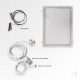 A3 LED Light Pocket, Wall Mounted Display Kit (Complete System)