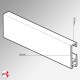 Curtain Hanging Rail, 2m & 3m White Silver Black (Wall & Ceiling Track Only)