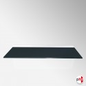 Anthracite Color Floating Glass Shelf, All Surfaces (6mm Shelving Board)