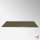Earth Brown Color Floating Glass Shelf, All Surfaces (6mm Shelving Board)