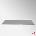 Grey Color Floating Glass Shelf, All Surfaces (6mm Shelving Board)