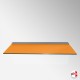 Orange Color Floating Glass Shelf, All Surfaces (6mm Shelving Board)