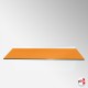 Orange Color Floating Glass Shelf, All Surfaces (6mm Shelving Board)