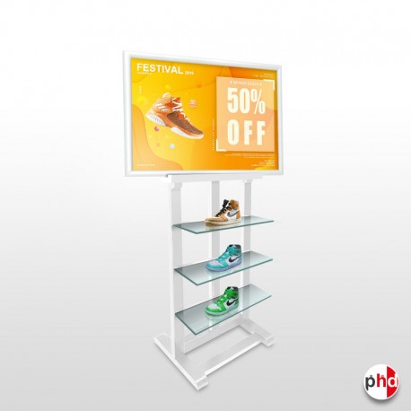 Retail Easel Display Unit