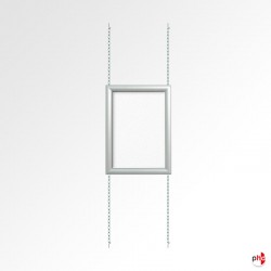 A1 Click Frame Fixed Chain Kit (Ceiling to Floor)