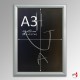 Suspended All White Chalkboard Hanging Kit (Ceiling-to-Floor)