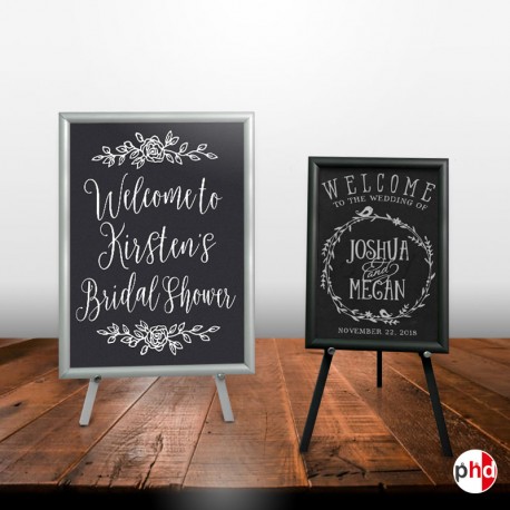 Chalkboard Table Stand | A3 & A2 Framed Blackboard & 70cm Greco Easel