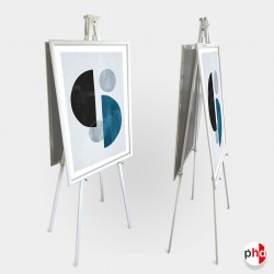 2-Sided Easel With Frames Stand (A2, A1, A0 Sizes)