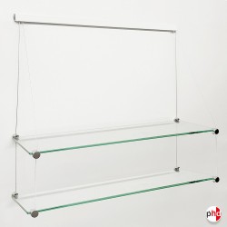 Clip Rail Shelf Kits (Cables & Supports Only)
