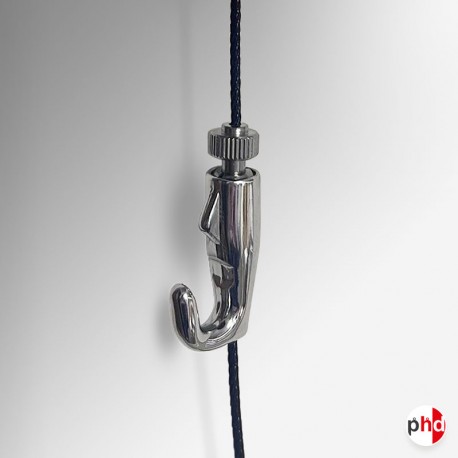 Self-Locking Captain Hook 30kg, Extra-Strong Picture Hanger
