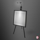 Clip-On Picture Light for Display Easels & Expo Panels
