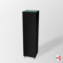 Black Plinth With Castors