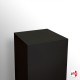 Black Plinth With Castors