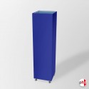 Blue Plinth With Castors