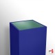 Blue Plinth With Castors