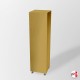 Gold Plinth With Castors