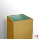 Gold Plinth With Castors