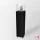 Black Plinth With Castors