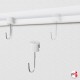 J Rail Banner Hanging Kit (Track & Eyelet Hooks Set)