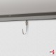 U Rail Banner Hanging Kit (Ceiling Track & Eyelet Hooks Set)