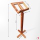 Wooden Lectern With Frame & Clear Placemat (A4 A3 A2 A1)