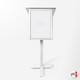Wooden Lectern With Frame & Clear Placemat (A4 A3 A2 A1)