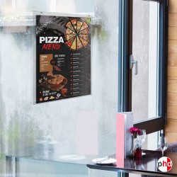 Self-Adhesive Window Pocket Kit (Double-Sided Display, A5 A4 A3 A2 A1 Paper Sizes)