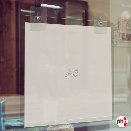 Self-Adhesive Window Pocket Kit (Double-Sided Display, A5 A4 A3 A2 A1 Paper Sizes) Image by freepik
