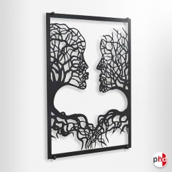Metal Wall Art Supports (20mm, Top & Bottom)
