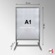 Double-sided Freestanding Advertising Stand (A1 & A0 Frames)