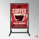 Double-sided Freestanding Advertising Stand (A1 & A0 Frames)