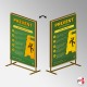 Double-sided Freestanding Advertising Stand (A1 & A0 Frames)