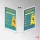 Double-sided Freestanding Advertising Stand (A1 & A0 Frames)