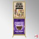 Multi A1 Freestanding Advertising Stand (Double-sided, 180cm)