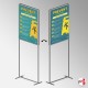 Multi A1 Freestanding Advertising Stand (Double-sided, 180cm)