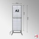 Multi A2 Freestanding Advertising Stand (Double-sided, 180cm)