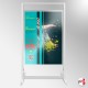 A0 Poster Display Stand 180cm (Portrait & Landscape Pockets)