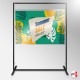 A0 Poster Display Stand 180cm (Portrait & Landscape Pockets)