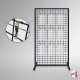 Mesh Gridwall Brochure Holder (Acrylic Leaflet Pocket, Portrait)