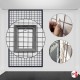 Sliding Picture Storage & Display Grid (Ceiling-to-Floor Rail & Fittings Kit)