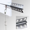 Plaster Rail 'Invisible' Gallery System, Ultra Discreet Picture Hanging