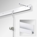 J Rail Gallery System, 80kg Heavy Duty Picture Hanging