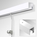 P Rail Gallery System, Strong & Discreet 80kg Ceiling Picture Hanging