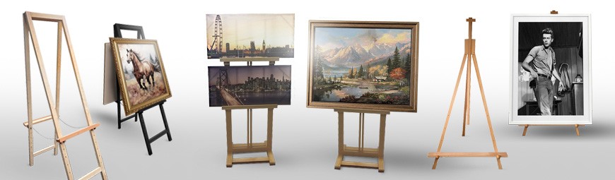 Large Display Easels (Hire or Buy H-frames, A-frames & Tripod Art Stands for Events in Greater London, UK)